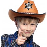 Hnědý kovbojský klobouk – Zboží Mobilmania