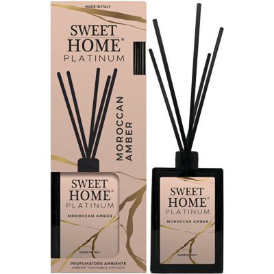 Sweet Home Collection Platinum vonný aroma difuzér Maroccan Amber 100 ml – Zboží Dáma