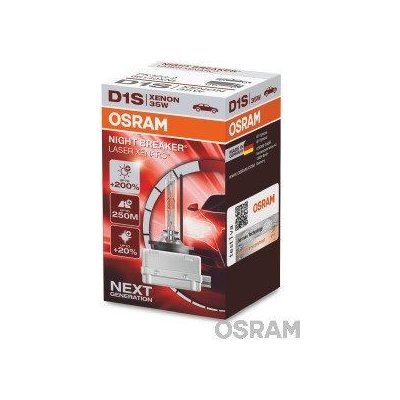 Xenonová výbojka OSRAM D1S NIGHT BREAKER LASER + 200% – Zboží Mobilmania