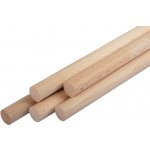 Tyčovina dřevěná hladká průměr 16mm, délka 1m – HobbyKompas.cz