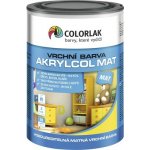 Colorlak Akrylcol mat 0,6 l černá – Hledejceny.cz