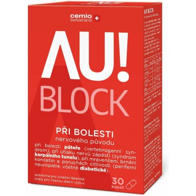 Cemio AU! BLOCK 30 kapslí – Hledejceny.cz