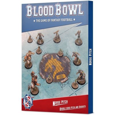 GW Warhammer Blood Bowl Norse Pitch & Dugouts – Zboží Mobilmania