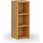 Primo Kancelářský regál WOOD, 1087 x 400 x 420 mm, buk – Zboží Dáma