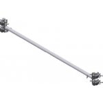 HTI Z600 Základová vzpěra pro lešení s výložníky o délce 2,50 m 42887 – HobbyKompas.cz