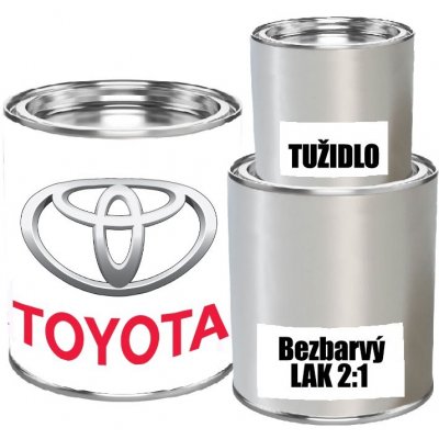 Barva pod lak 1K TOYOTA SADA - barva, 2K lak + tužidlo, ředidlo - 1 ks | Zboží Auto