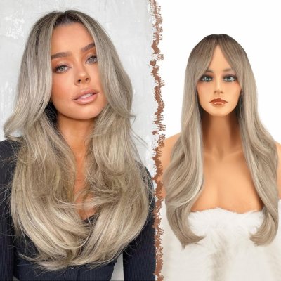 Feshfen dámská dlouhá paruka s ofinou – Zbozi.Blesk.cz