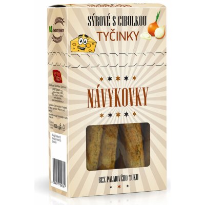 Betina Sýrové tyčinky NÁVYKOVKY v krabičce 100 g – Hledejceny.cz