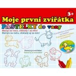 Teddies Pastelky do vany Moje první zvířátka 10 ks s houbičkou v krabičce MPZ – Sleviste.cz