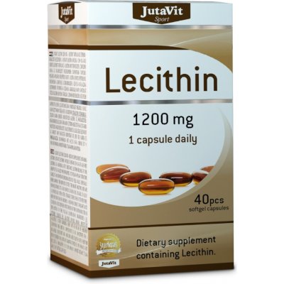 JUTAVIT Lecitin 1200 mg 40 kapslí – Hledejceny.cz