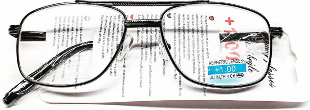 Dioptrické brýle BLACKEAGLE 1R02 FLEXI kovové rámečky | Srovnanicen.cz