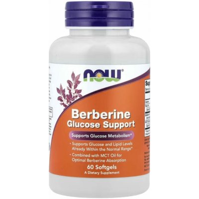 Now Foods Berberine Glucose Support 60 kapslí – Hledejceny.cz