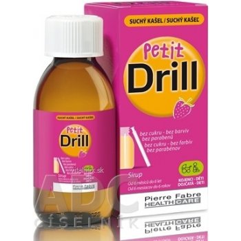 Petit Drill Sirup na suchý kašel 125 ml