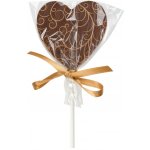 Oxalis Srdcové lízátko z mléčné čokolády 25 g – Zboží Dáma