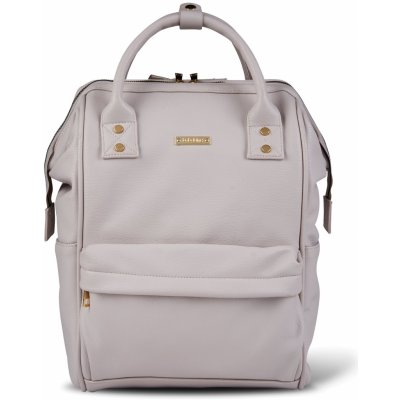 BabaBing Mani taška/ batoh šedá Blush Leatherette – Zboží Dáma