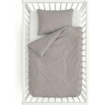 Kvalitex povlečení Jednobarevné sv. šedé 95 x 135 45 x 60 cm – Zboží Dáma
