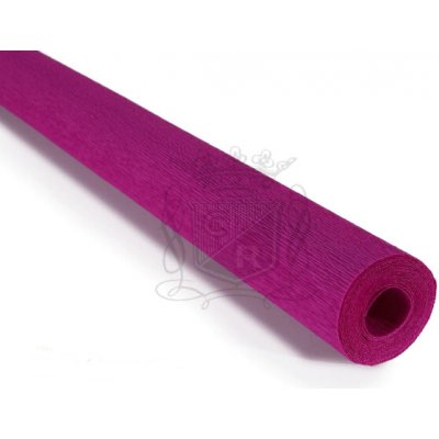 Italský krepový papír Cartotecnica Rossi 90g (50 x 150cm) - cyklámenová 376 – Zboží Dáma