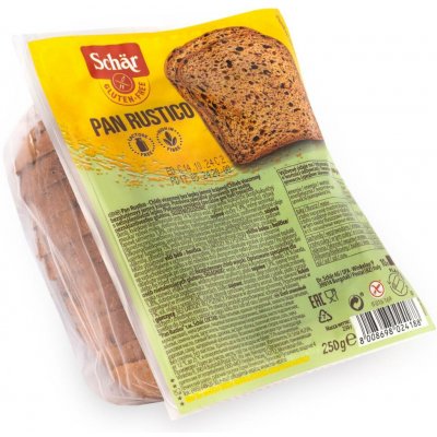 Schär Pan Rustico chléb vícezrnný bez lepku 250 g – Sleviste.cz