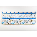 Jan peří kapsář za velkou postel 70x200 cm závodní auta/modrá – Sleviste.cz