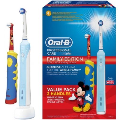 Oral-B Precision Clean 500 + Mickey D10K – Zboží Mobilmania