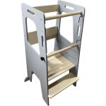 2Kids Toys Hračka Rostoucí učící věž šedá – Zboží Mobilmania