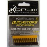 Korum Nekonečné zarážky QUICKSTOPS YELLOW / BROWN – Hledejceny.cz