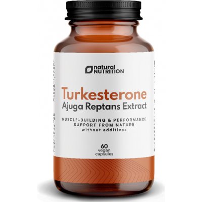 Natural Nutrition Turkesterone Ajuga Reptans extrakt 60 kapslí