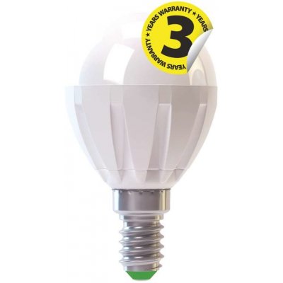 Emos LED žárovka Premium Mini Globe 6W E14 Teplá bílá