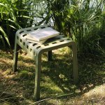 NARDI Zelená plastová zahradní podnožka Poggio – Sleviste.cz