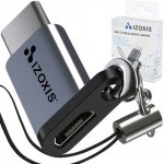 Izoxis Adapter Micro USB 2.0 Typ-C USB-C – Zboží Živě