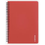 Karton P+P Twin wire blok A5 PP VERDE cihlová – Zboží Živě