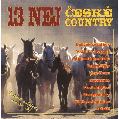 13 Nej Ceske Country CD – Zboží Mobilmania