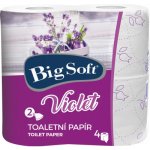 Big Soft Violet parfémovaný bílý 2-vrstvý 190 útržků 4 ks – Zboží Mobilmania