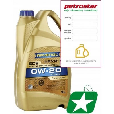 Ravenol ECS 0W-20 5 l | Zboží Auto