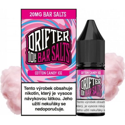 Drifter Bar Salts Cotton Candy Ice 10 ml 20 mg – Zbozi.Blesk.cz