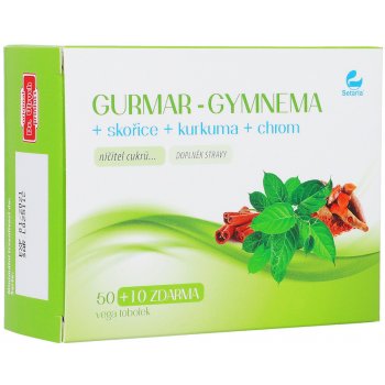 Jukl Gurmar-Gymnema+skořice+kurkuma 60 vega tablet