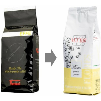 Vettori Flores Espresso Gourmet 80 20 Effe zrnková 1 kg – Hledejceny.cz