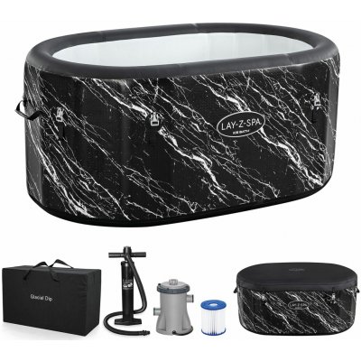 BESTWAY Lay-Z-Spa Glacial Dip FortiFiber 152 x 92 x 71 cm 6002Q – Hledejceny.cz