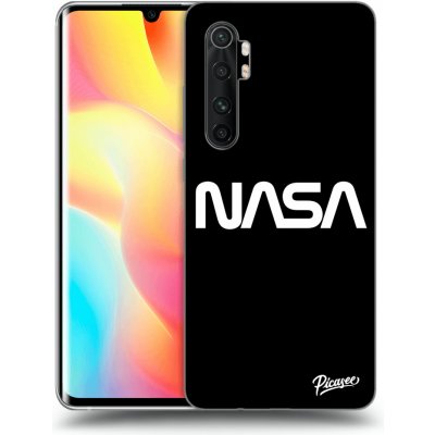 Pouzdro Picasee silikonové Xiaomi Mi Note 10 Lite - NASA Basic černé – Zbozi.Blesk.cz