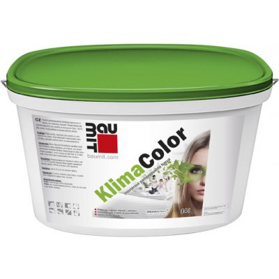 Baumit KlimaColor Vysoce paropropustná silikátová barva pro interiéry - 14 l – Zboží Mobilmania