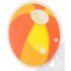 Samolepka na notebook 1Mcz Samolepka Nafukovací balón oranžový žlutý 1