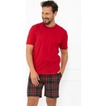 Italian Fashion pánské krátké pyžamo Rusoli bavlna červená – Zbozi.Blesk.cz