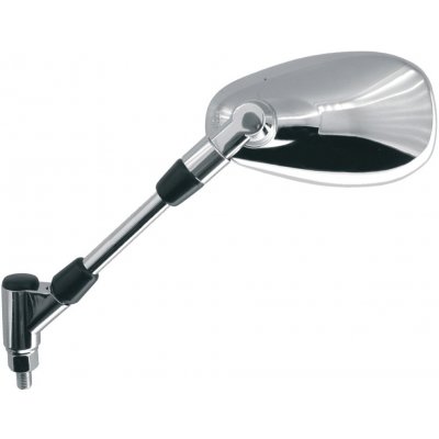 Zpětné zrcátko chromové (závit pravý M10), Q-TECH, L | Zboží Auto