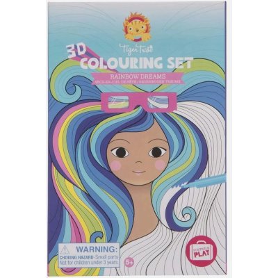 Tiger Tribe 3D Colouring Set Rainbow Dreams – Hledejceny.cz