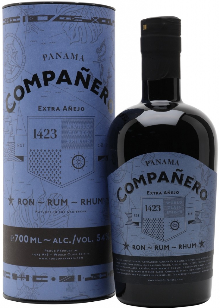 Compañero Extra Anejo 12y 54% 0,7 l (tuba)