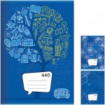 JUNIOR Sešit A4 čistý 440 – Zboží Dáma