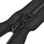 Zip Sarah spirálový dělitelný 5mm - černá 70 cm – Zboží Dáma