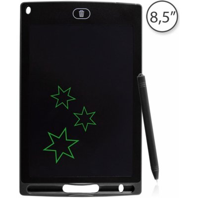 TFY HSP70 Přenosný LCD tablet, zápisník s perem, 8.5 palců, 22,5 x 14,5 cm, černý