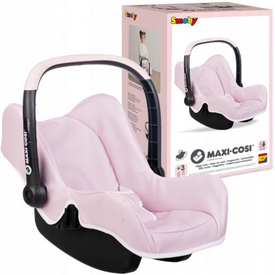 Smoby Autosedačka Maxi-Cosi pro panenky světle růžová – Zboží Dáma