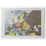 Future Map Company Evropa - nástěnná politická mapa Colour 2 Varianta: bez rámu v tubusu, Provedení: papírová mapa – Sleviste.cz